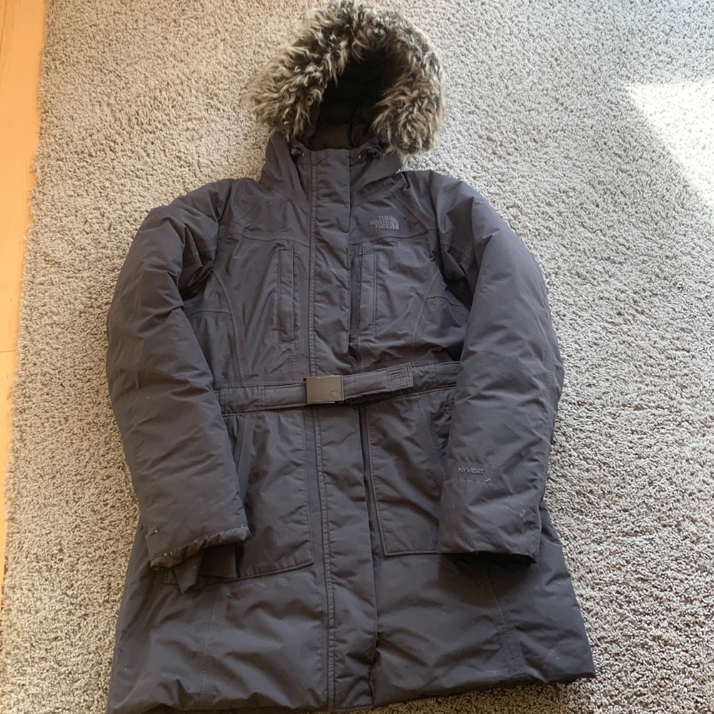 Womens North Face parka